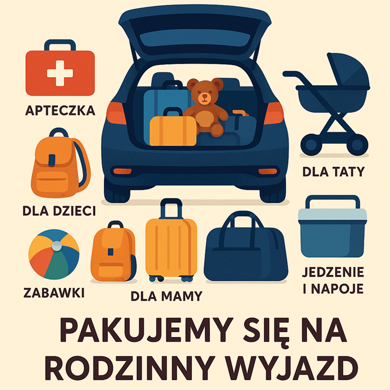 rodzinny wyjazd check lista