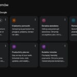 Dashbboard panelu Gemini