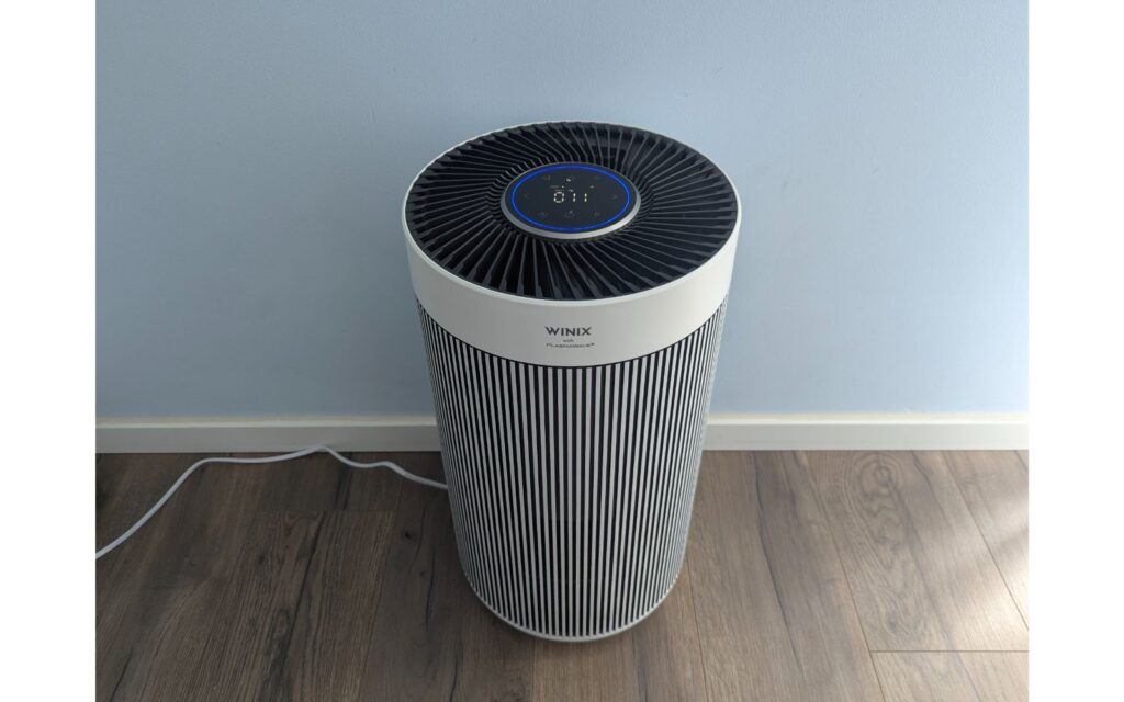 oczyszczacz powietrza winix t800 - widok na pm2
