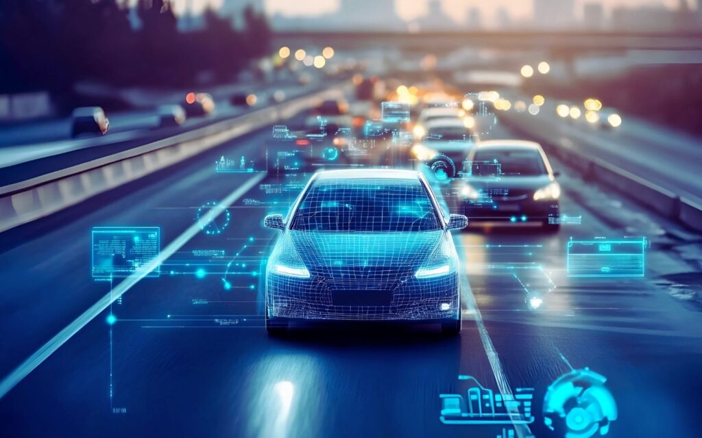 smart car i skanowanie otoczenia